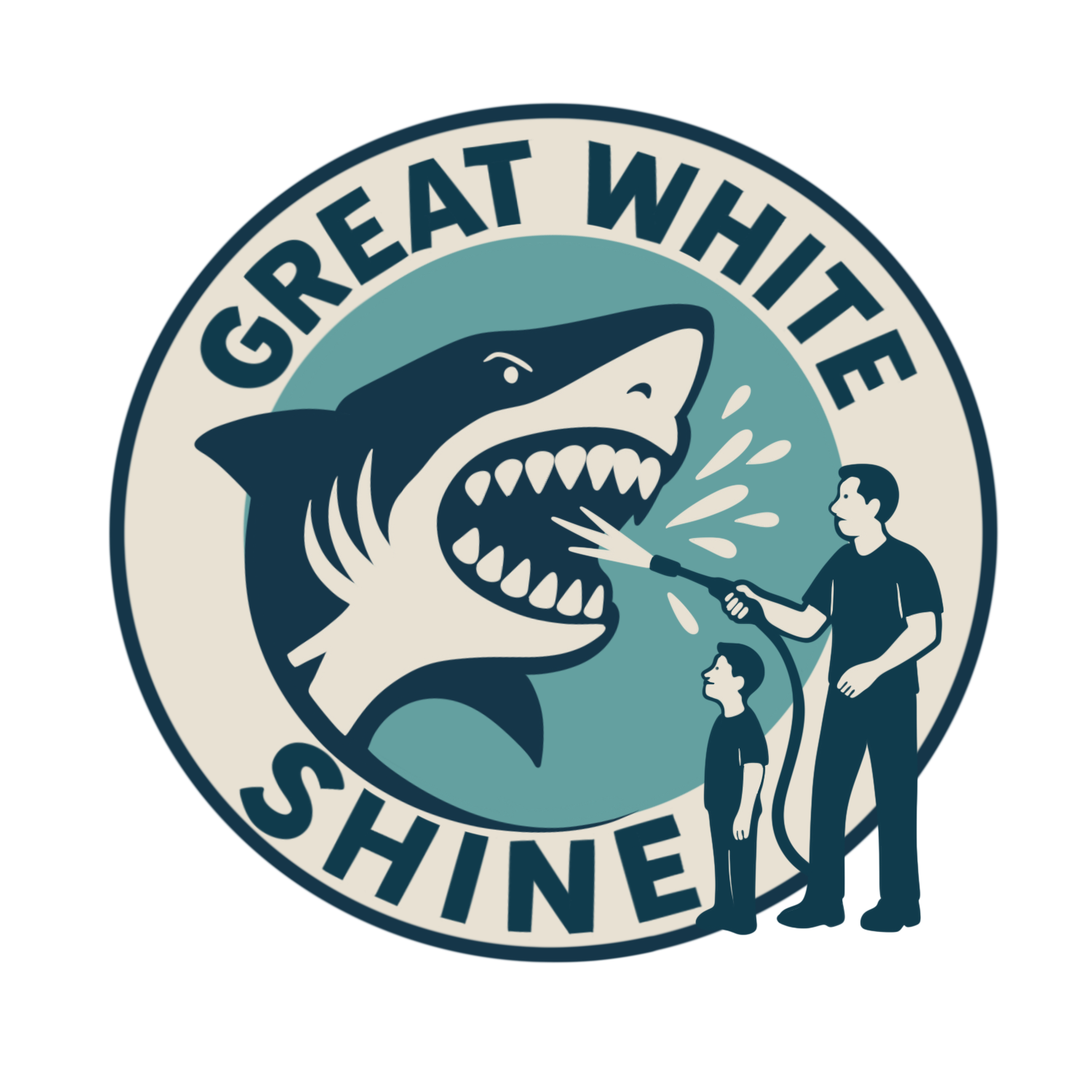 Great White Shine Logo